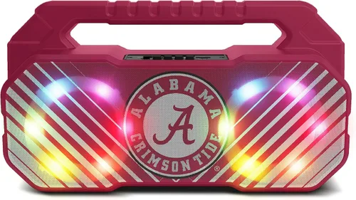 Miniatura 2 de SOAR Altavoz inalámbrico Boombox de la NCAA, Alabama Crimson Tide