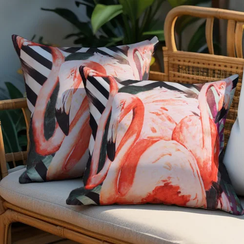 Miniatura 15 de Decozen Fundas de almohada decorativas con estampado de pájaros con diseño floral para decoración del hogar, sala de estar y dormitorio, funda