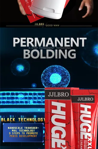 Miniatura 4 de Gel extra fuerte grande XXL JJLBRO para hombres - Crema estimulante para un máximo crecimiento