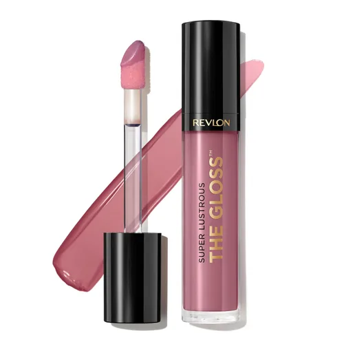 Miniatura 27 de Brillo de labios Revlon súper brillante, 0.13 onzas líquidas. 207 Cielo rosa