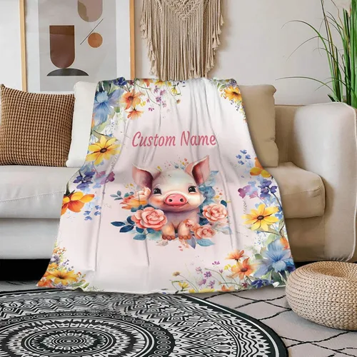 Miniatura 28 de La manta de elefantes es súper suave y cálida, la manta de franela ligera es para uso en todas las estaciones, una gran opción para regalos de 40 x