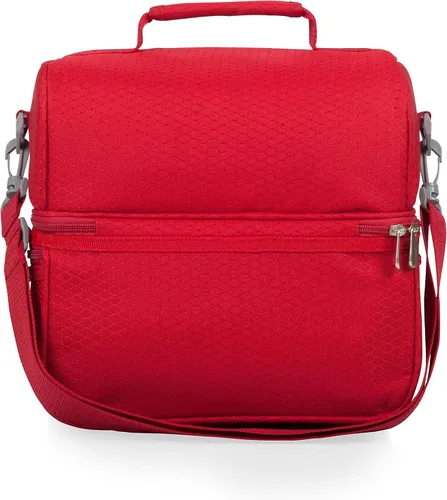 Miniatura 8 de PICNIC TIME NFL unisex-adult NFL Pranzo Lunch Bag, Insulated Lunch Box with Picnic Set, Lunch Cooler Bag 2-Rojo