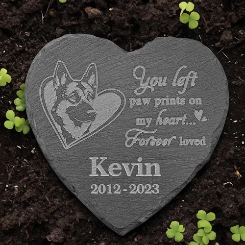 Miniatura 5 de Piedra conmemorativa de Malamute de Alaska, estatua de Malamute de Alaska, marcador de tumba de Malamute de Alaska, regalos de pérdida de Malamute