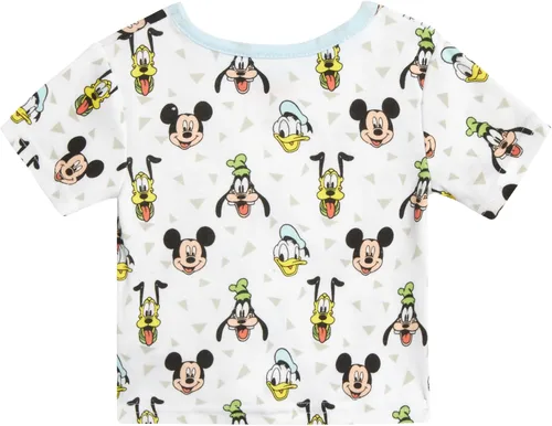 Miniatura 11 de Disney Conjunto de pantalones cortos para bebé, 2 piezas de Spiderman Mickey Mouse Cars Winnie the Pooh, conjunto corto de camisa corta (0-3M-24M)