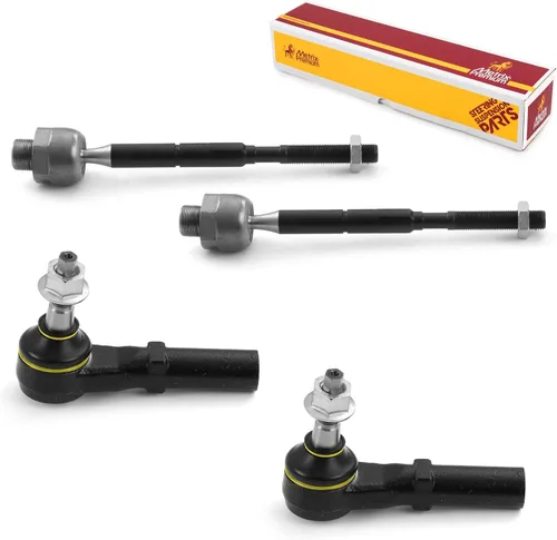 Miniatura 176 de Metrix Premium Chassis Parts - Juego de 4 barras de acoplamiento interior y exterior para Audi A3 15-16, Seat Leon 06-20 (México), 09-17 Volkswagen
