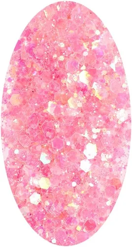 Miniatura 2 de Purpurina gruesa iridiscente, 3.53 onzas, purpurina para manualidades para artes y manualidades, purpurina mixta gruesa cosmética, purpurina Rosa