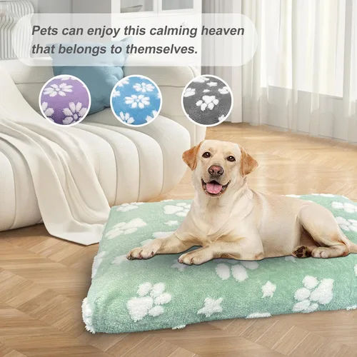 Miniatura 4 de Camas para Perros para Perros Pequeños y Medianos, Bonita Cama Gruesa para Perros para Jaula Perrera, Cama Mullida para Mascotas con Funda Extraíble