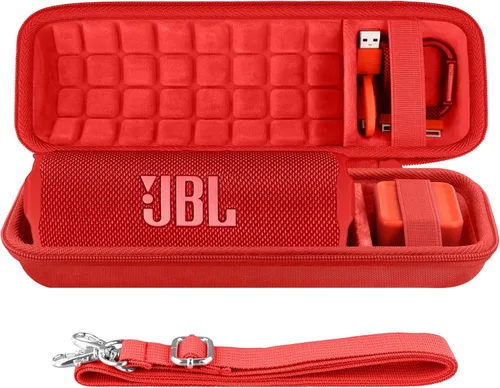 Miniatura 21 de co2CREA Funda de viaje rígida de repuesto para JBL Flip 7 Flip 6 FLIP 5 Altavoz Bluetooth portátil impermeable (funda de camuflaje negro)