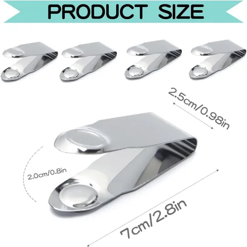 Miniatura 2 de 4 piezas de acero inoxidable fresa Huller, removedor de tallo de fruta, herramienta de cocina para bayas de tomate cherry, plata