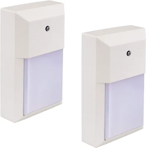 Miniatura 10 de LIT-PaTH Farol de pared LED para exteriores, aplique de pared del atardecer al amanecer para iluminación de porche de 3000 K, 12 W, 1000 lúmenes