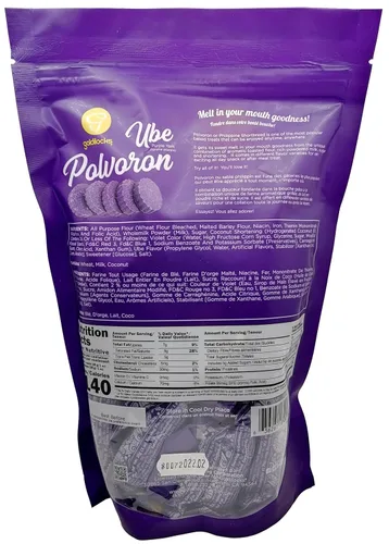 Miniatura 3 de Goldilocks Polvoron UBE 30 PCS 2 Bolsas