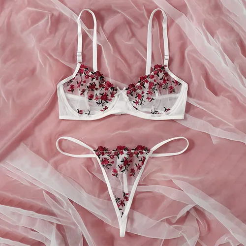 Miniatura 8 de Teddy Gifts Sexy lace Panties Sexy Sleepwear Dress Tops Long Briefs Bustier Gift for Lovers Sexy Underwear Outfits Lift