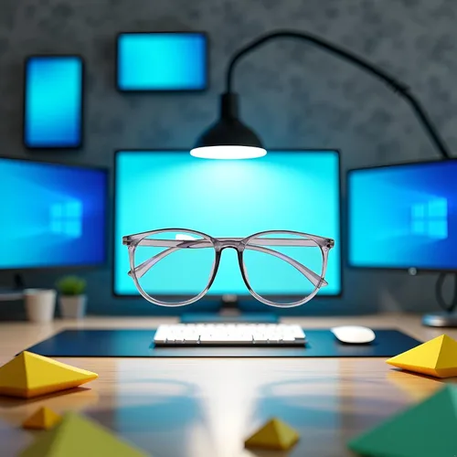 Miniatura 4 de GANPUB Lentes de bloqueo de luz azul grisáceo, lectura en computadora/juegos/televisión/teléfonos para mujeres y hombres, antifatiga ocular