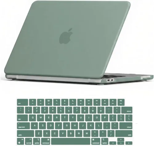 Miniatura 70 de Se7enline Compatible con MacBook Air 2025 2024 2023 de 15 pulgadas M4 M3 M2 Funda rígida para laptop Mac Air de 15.3 pulgadas M4 M3 M2 Chip