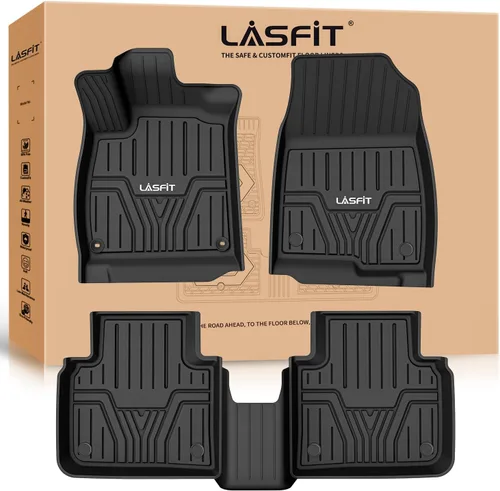 Miniatura 15 de LASFIT Protector de respaldo de asiento trasero para Honda CRV 2012-2016, apto para todo tipo de clima, TPE apto para mascotas, ajuste personalizado