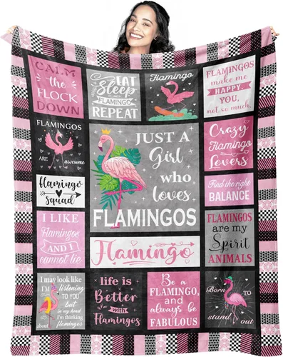 Miniatura 8 de Regalos de llama para mujeres y niñas, manta de 60 x 50 pulgadas, regalos de llama para amantes y mamá, manta de alpaca, decoración
