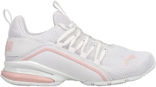 Miniatura 3 de PUMA Womens Axelion Metallic Wide Training Sneakers Athletic Shoes - White