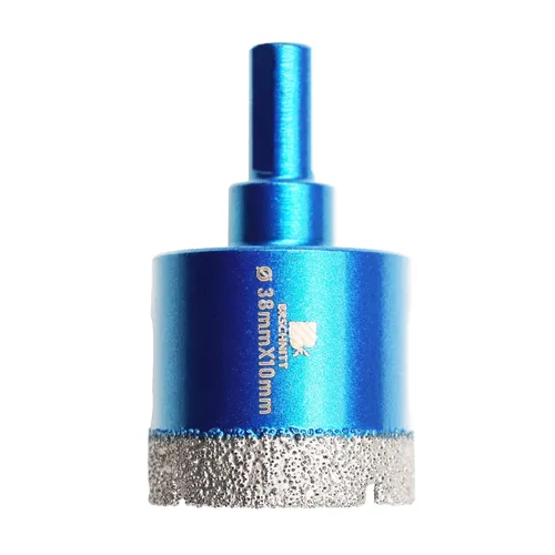 Miniatura 12 de Juego de brocas de núcleo de diamante seco, BRSCHNITT 1/4"*2, 5/16", 3/8" sierra de agujeros de diamante y brocas de carburo de 1/4"*3, 5/16"*2