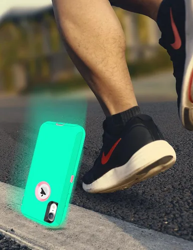 Miniatura 7 de MXX Compatible con iPhone XR, 3 capas súper protectoras, cuerpo resistente, resistente, a prueba de golpes y polvo, diseñada para Apple Xr funda