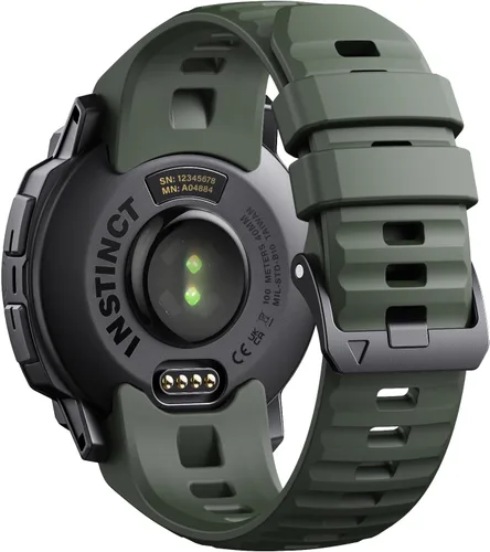 Miniatura 36 de NotoCity Correa de repuesto para Garmin Instinct, correa de repuesto de silicona suave, solo compatible con Instinct Sports GPS Smart Watch