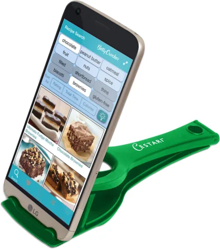 Miniatura 9 de Cestari Soporte para recetas para teléfonos inteligentes y tabletas, mantén tu teléfono, Kindle o iPad cómodo mientras cocinas - Soporte original