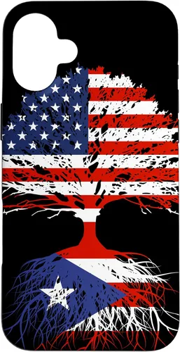 Miniatura 22 de Funda para iPhone 14 Puerto Rico Boricuas Roots Puerto Rico con bandera estadounidense