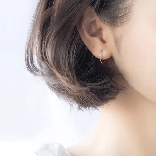 Miniatura 5 de Aretes de aro de plata para cartílago, pequeño, para mujeres, hombres, niñas, 3 pares de aretes de plata esterlina 925, hipoalergénicos, Tragus