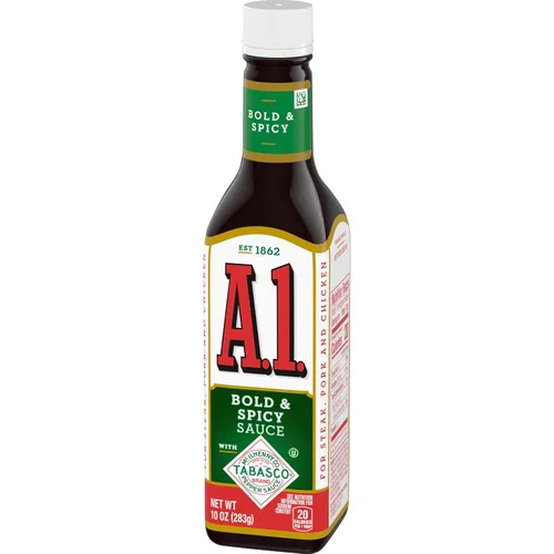 Miniatura 3 de A.1. Salsa para Bistec Bold & Spicy, botella de 10 oz (paquete de 3)