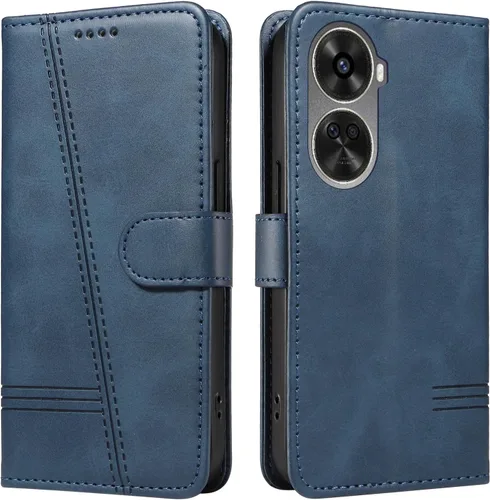 Miniatura 159 de Funda con tapa para Huawei Nova Lite 3, protección de 360 grados, a prueba de golpes, de piel sintética, con función atril y 3 ranuras