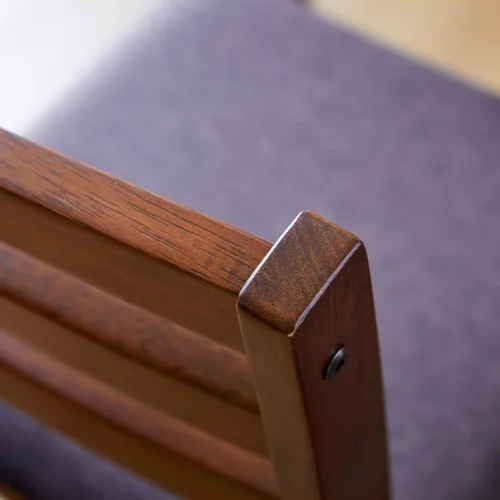 Miniatura 8 de Livinia Seattle - Juego de mesa de comedor de madera de 5 piezas para 4, moderno juego de comedor de cocina de granja con sillas traseras de Antiguo