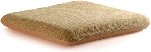 Miniatura 7 de Sigmat Cojín reclinable para personas mayores con espuma viscoelástica de 20 x 20 x 3 pulgadas, cojín de asiento cuadrado grande para silla Gris