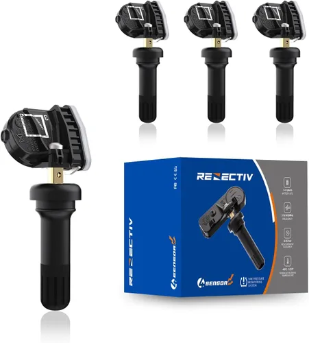 Miniatura 12 de RENECTIV Sensor GM TPMS, sensor de sistema de monitoreo de presión de neumáticos (TPMS) apto para Buick Cadillac Chevrolet GMC Pontiac