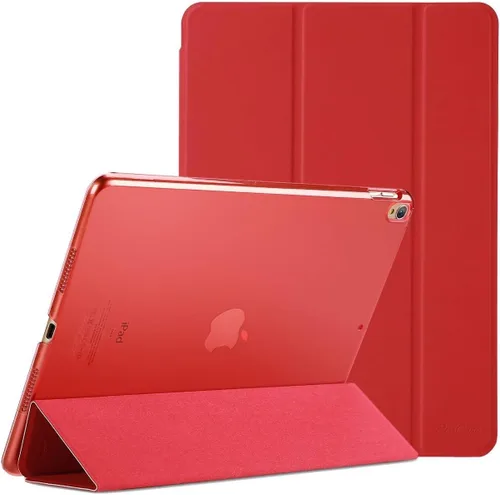 Miniatura 25 de ProCase Funda Inteligente para iPad Air de 10,5" 3ª Generación 2019 / iPad Pro 2017, Funda Delgada con Soporte con Parte Trasera Translúcida Negro
