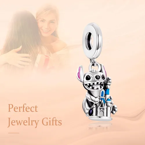 Miniatura 3 de S925 Sterling Silver Charm Pendant Dangle Beads Spider Movie for Bracelet Necklace for Women Girls Gifts