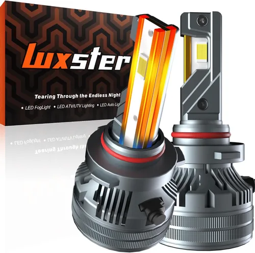 Miniatura 10 de LUXSTER Bombillas LED H1 Punisher, adaptadores H1 incluidos, 40,000LM ultra brillantes, instalación Plug-N-Play, bombillas para luces antiniebla