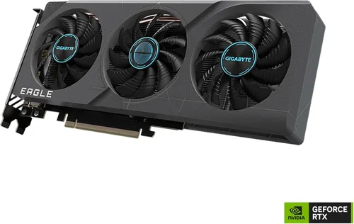 Miniatura 4 de GIGABYTE - Tarjeta gráfica GeForce RTX 4060 Eagle OC 8G, 3 ventiladores WINDFORCE, 8 GB 128 bits GDDR6, tarjeta de video GV-N4060EAGLE OC-8GD