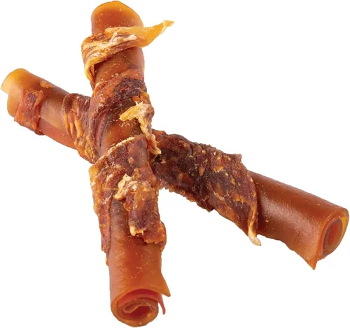 Miniatura 5 de SmartBones Palitos envueltos en pollo para perros con mantequilla de maní real, sin piel cruda, 8 unidades (paquete de 24)