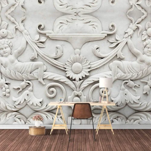 Miniatura 13 de Signford. - Mural de pared, diseño de mundo de nieve, tapiz removible, adhesivos de pared para dormitorio, sala de estar.