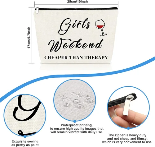 Miniatura 2 de Regalos de fin de semana para niñas, regalo para amigos, bolsa de maquillaje, regalo de amistad, regalo de viaje, bolsa de cosméticos, Navidad