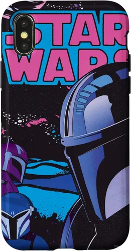 Miniatura 5 de Carcasa de cómic retro para iPhone 16 Star Wars The Mandalorian Bounty Hunters