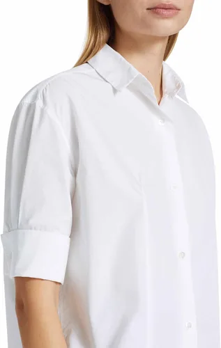Miniatura 4 de Camisas de manga corta con botones para mujer, básicas, simples, casuales, para el trabajo, blusas