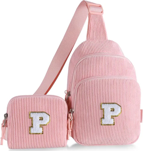 Miniatura 69 de Riñonera cruzada para niñas, Beige, Small