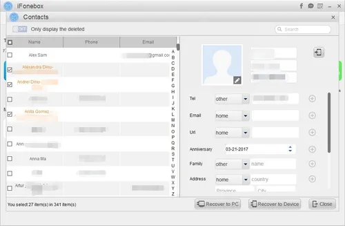Miniatura 5 de iFonebox for Windows – Recover lost iPhone, iPad or iPod Touch Data [Download]