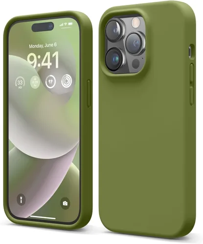 Miniatura 14 de elago Compatible con Funda para iPhone 14 Pro, Funda de Silicona Líquida, Cubierta Protectora de Cuerpo Completo, A Prueba de Golpes, Funda Delgada