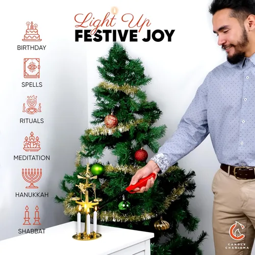 Miniatura 5 de Candle Charisma 100 Velas de Hechizo Blancas - Velas Chime de Parafina Sin Fragancia de 4", Sin Humo y Sin Goteo, Velas de Colores, 1.5 Horas