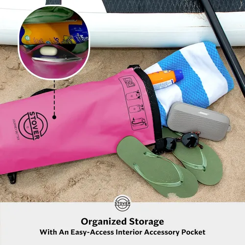 Miniatura 4 de STOVER 5/10/25/30/40/55L Waterproof Dry Bag- Roll-Top Backpack w/Phone Case- Kayaking, Hiking, Camping, Boating- Men/Women