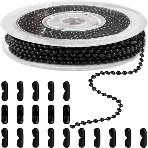Miniatura 15 de Jishi Cadena de serpiente de oro de 33 pies de 0.047 in, cadenas para hacer joyas, collares, pulseras, suministros de joyería, hallazgos – Rollo