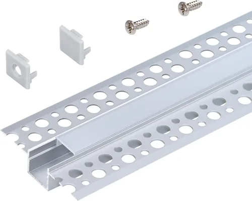 Miniatura 16 de Armacost Lighting Canal de montaje de luz de cinta LED para montaje en superficie, paquete de 5 unidades, color negro, 960056