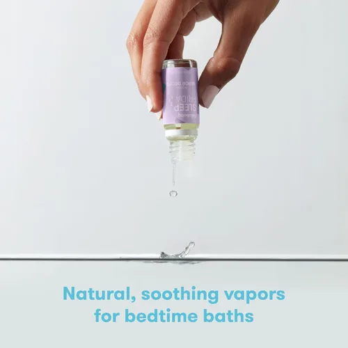 Miniatura 8 de Frida Baby Gotas de baño de vapor natural para dormir, gotas de baño de aceite esencial de lavanda para la hora de acostarse, aceite de aromaterapia