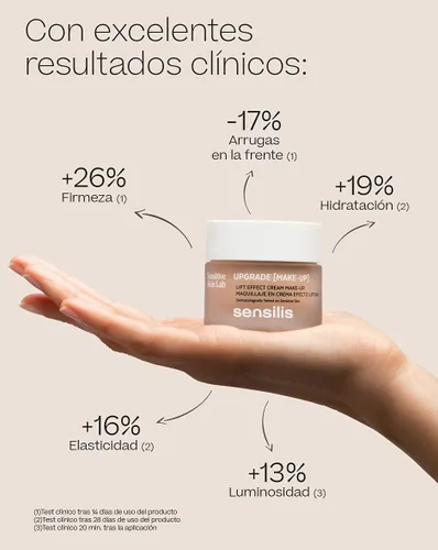 Miniatura 4 de Sensilis Actualizar Maquillaje 02 Miel Rose 1.0 fl oz